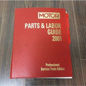 Motor Parts and Labor Guide 2001